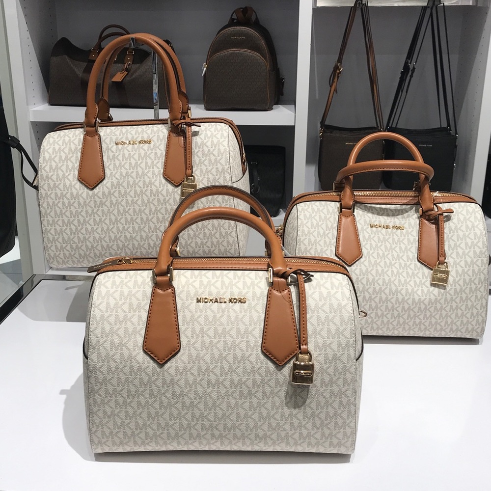 💯🆕Michael Kors Hayes Large Duffle Satchel Bag🆕